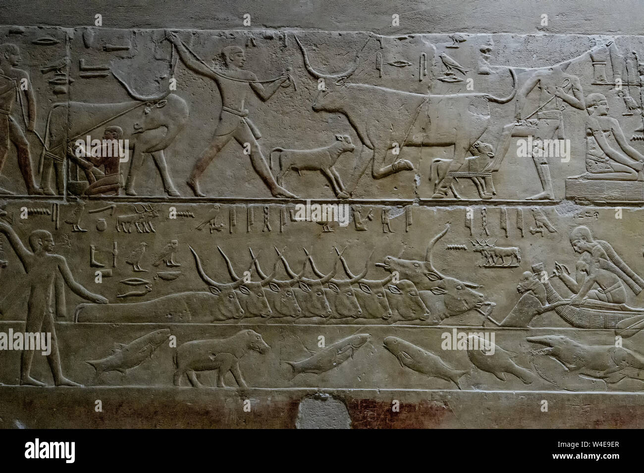 La tomba mastaba di Kagemni Foto Stock