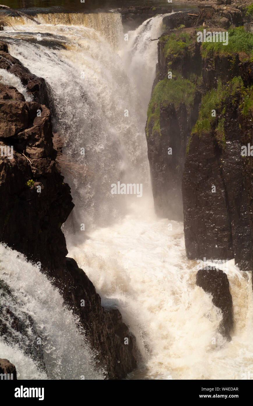 Parchi e Ricreazione VOLUME 3 Paterson Great Falls National Historic Park nel New Jersey Foto Stock