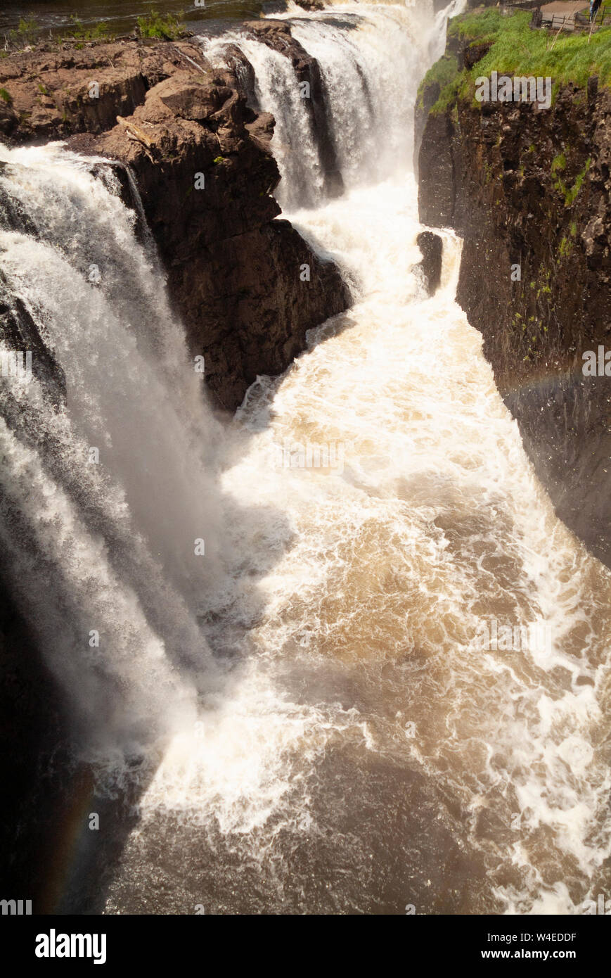 Parchi e Ricreazione VOLUME 3 Paterson Great Falls National Historic Park nel New Jersey Foto Stock