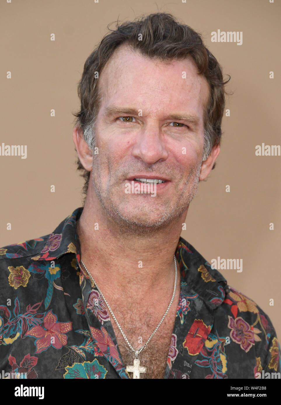 Luglio 22, 2019 - Hollywood, California, Stati Uniti d'America - 22 Luglio 2019 - Hollywood, California - Thomas Jane. ''Una Volta in Hollywood'' Los Angeles Premiere tenutasi presso la leva TCL Teatro Cinese. Photo credit: Birdie Thompson/AdMedia (credito Immagine: © Birdie Thompson/AdMedia via ZUMA filo) Foto Stock