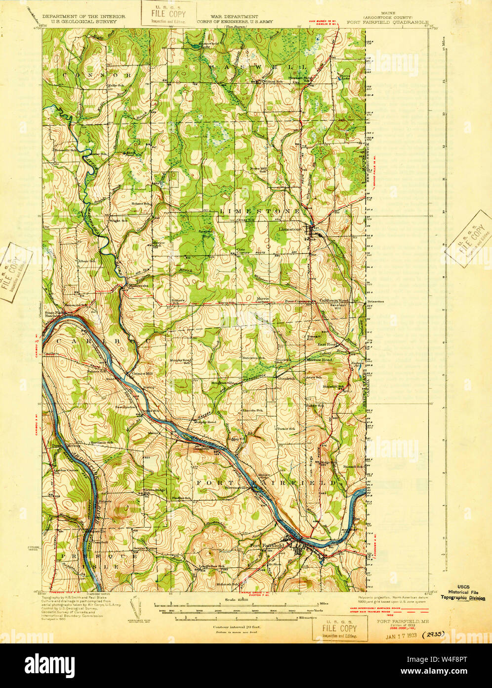 Mappa di fairfield, maine immagini e fotografie stock ad alta