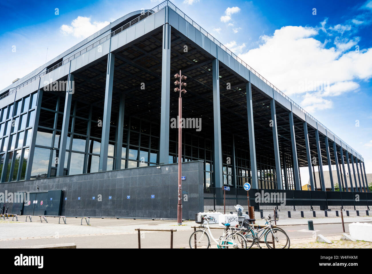 Nantes. Il Palais de Justice da Jean Nouvel. Loire Atlantique. Pays de la Loire. Francia Foto Stock