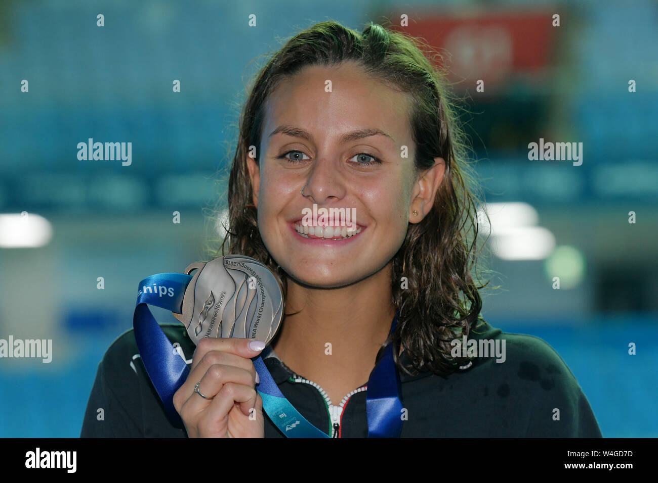 Gwangju, Corea. 23 Luglio, 2019. Foto Gian Mattia d'Alberto Credito: LaPresse/Alamy Live News Foto Stock