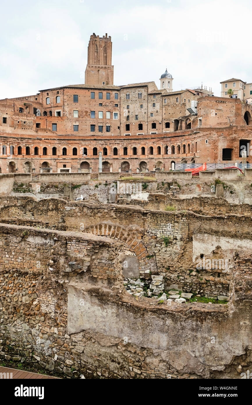 Forum Romanum, Roma, Italia Foto Stock