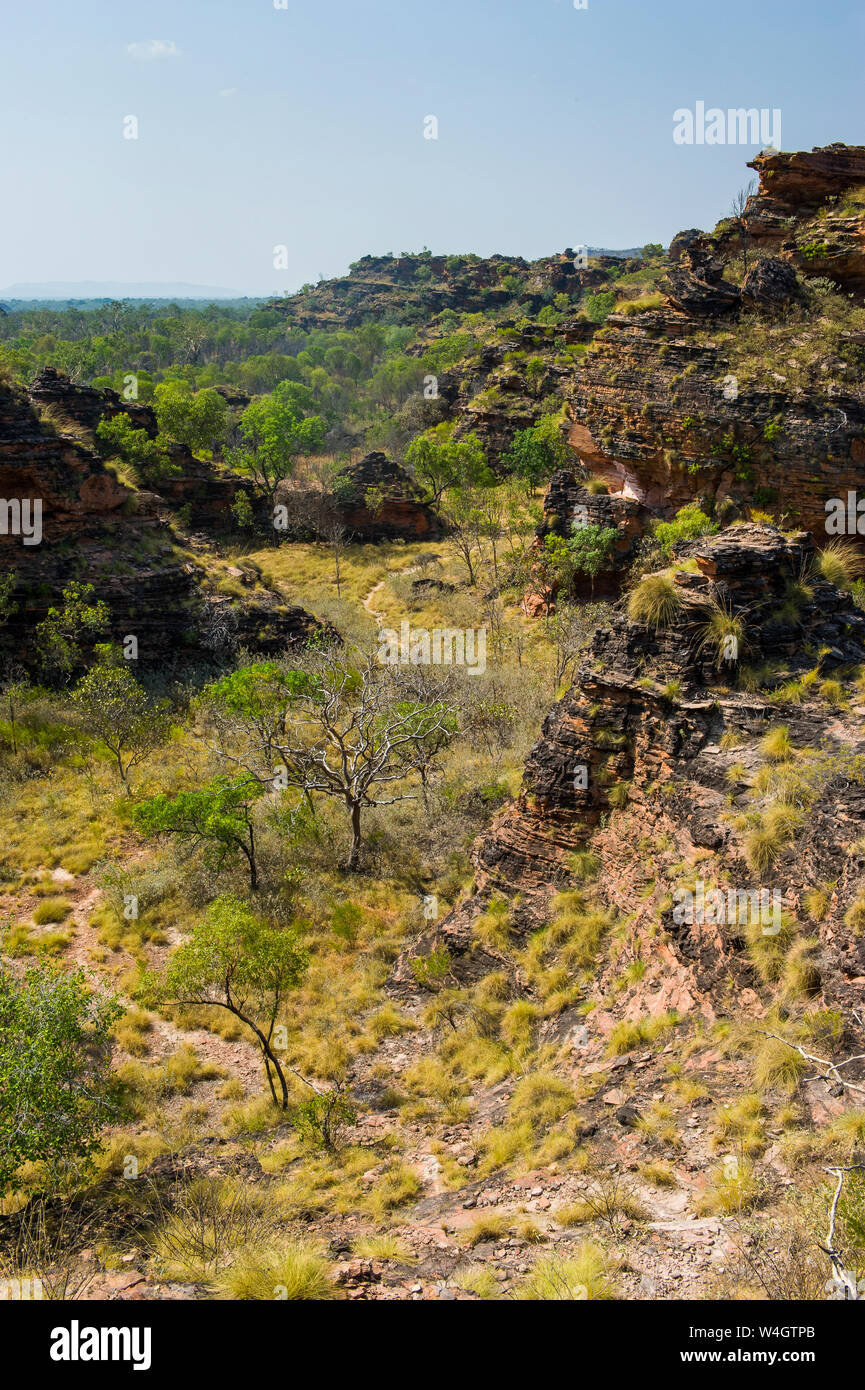 Mirima Parco Nazionale vicino a Kununurra, Kimberley, Australia occidentale Foto Stock