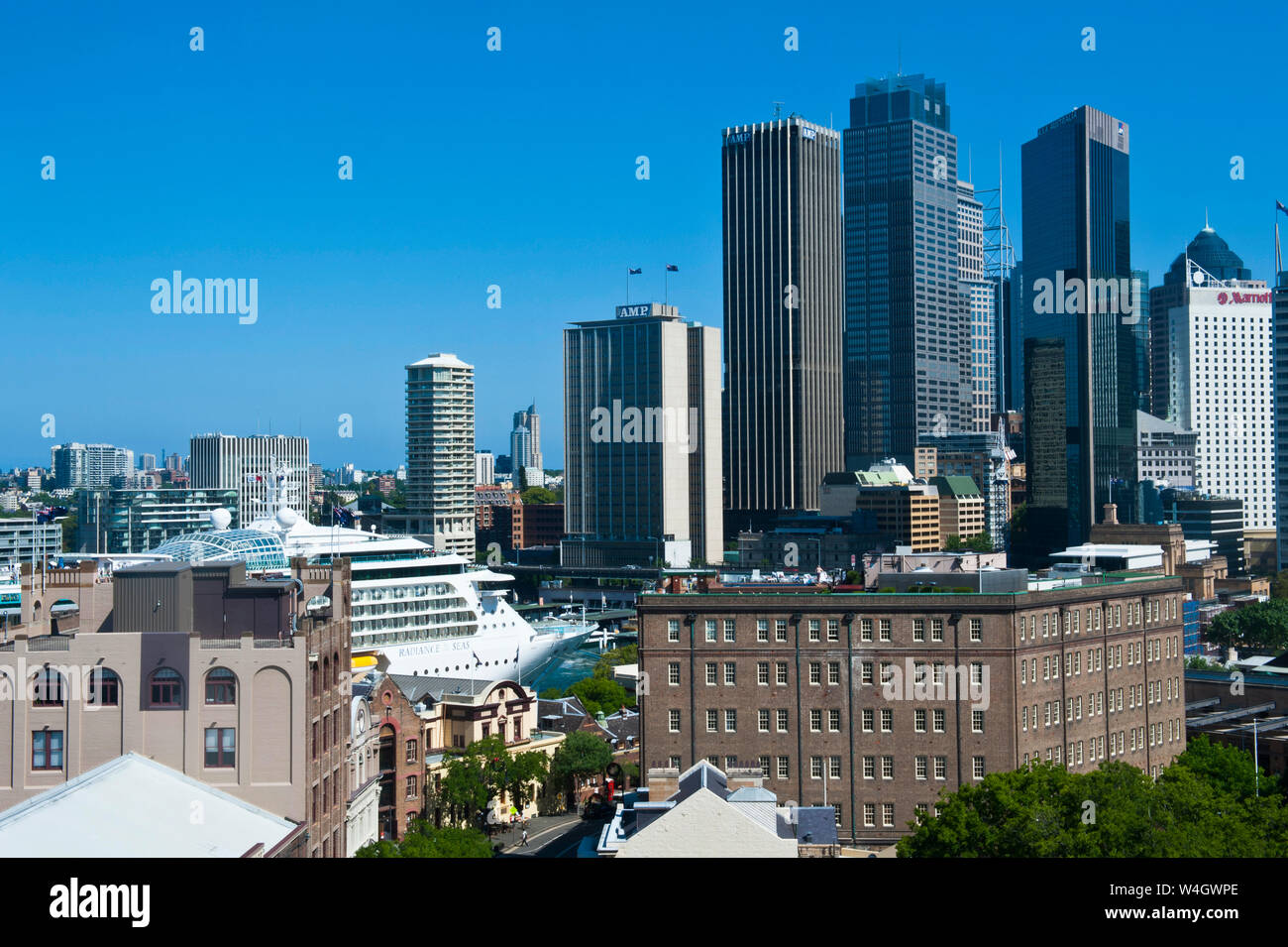 Skyline di Sydney, Nuovo Galles del Sud, Australia Foto Stock