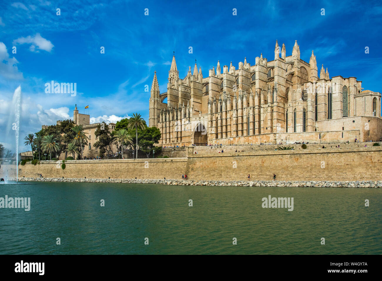 Maiorca, Kathedrale La Seu, Palma de Mallorca, Spanien Foto Stock