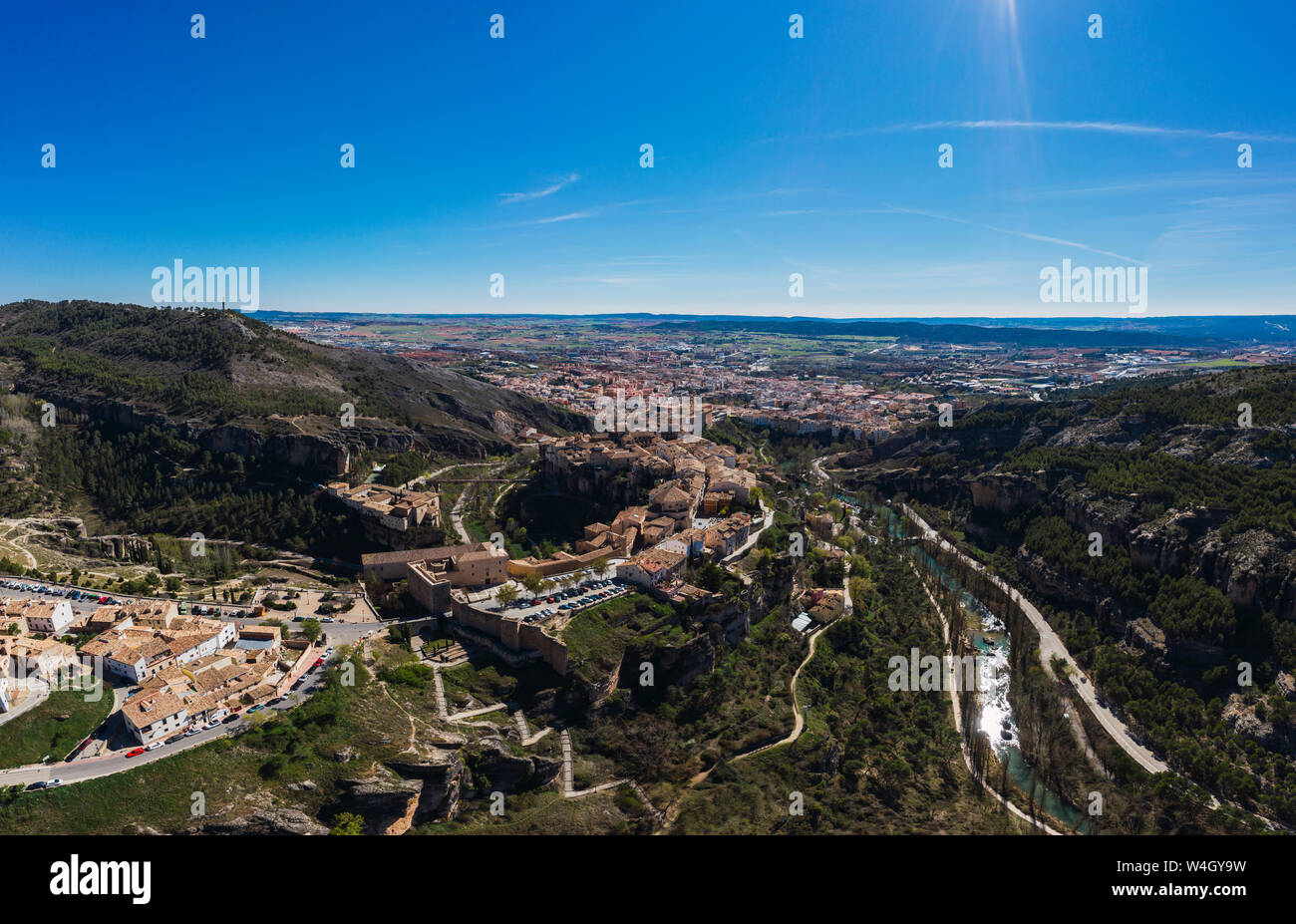 Cuenca, Castilla la Mancha, in Spagna Foto Stock
