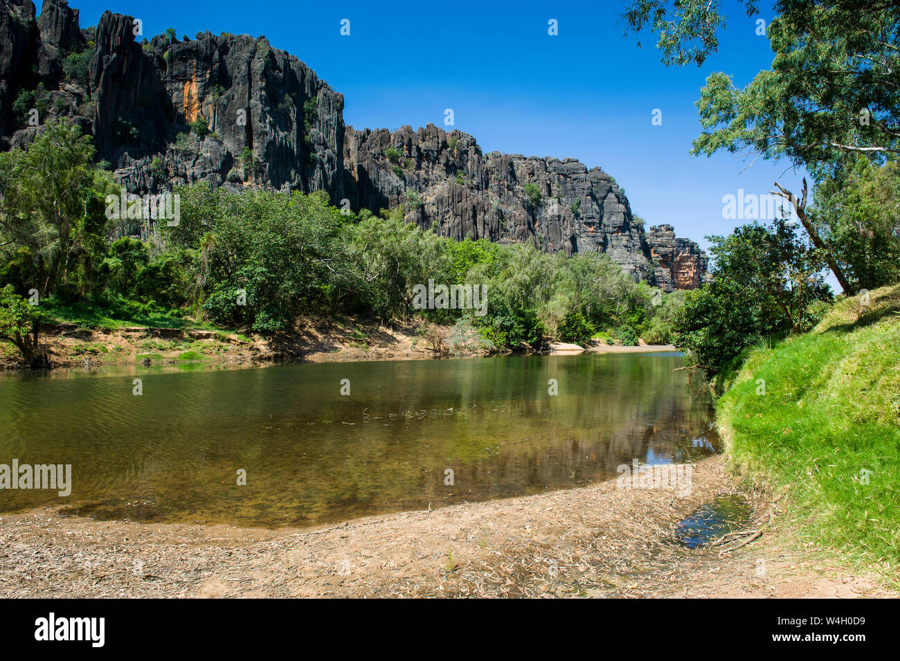 Windjana Gorge National Park, Kimberley, Australia occidentale Foto Stock