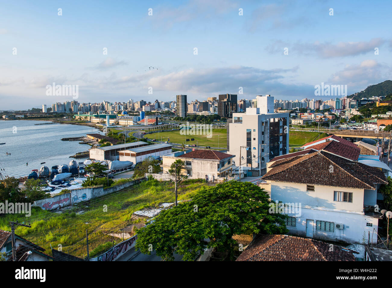 Si affacciano su Florianópolis, Brasile Foto Stock