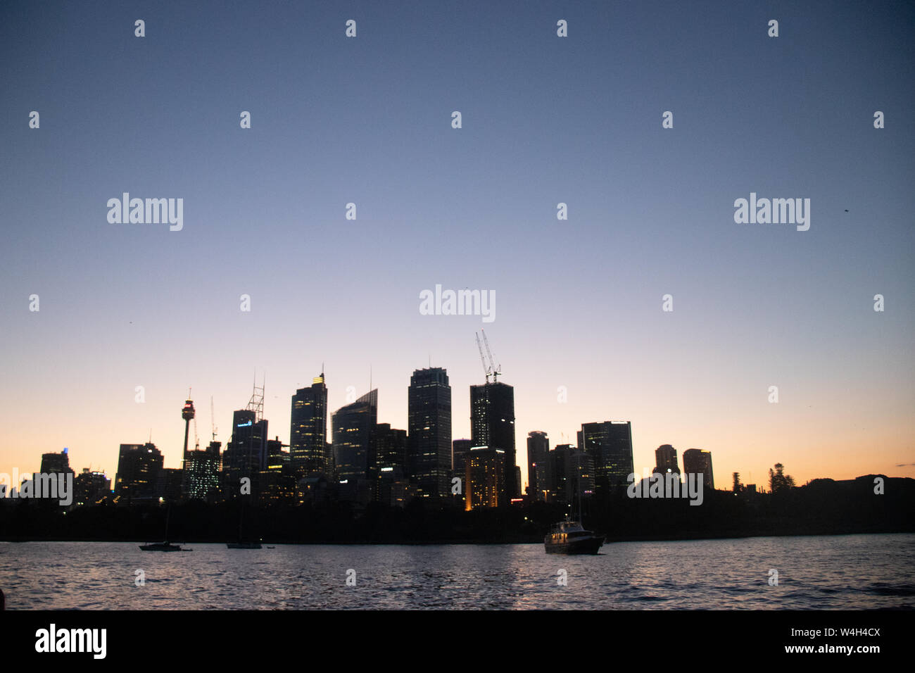 orizzonte di Sydney Foto Stock