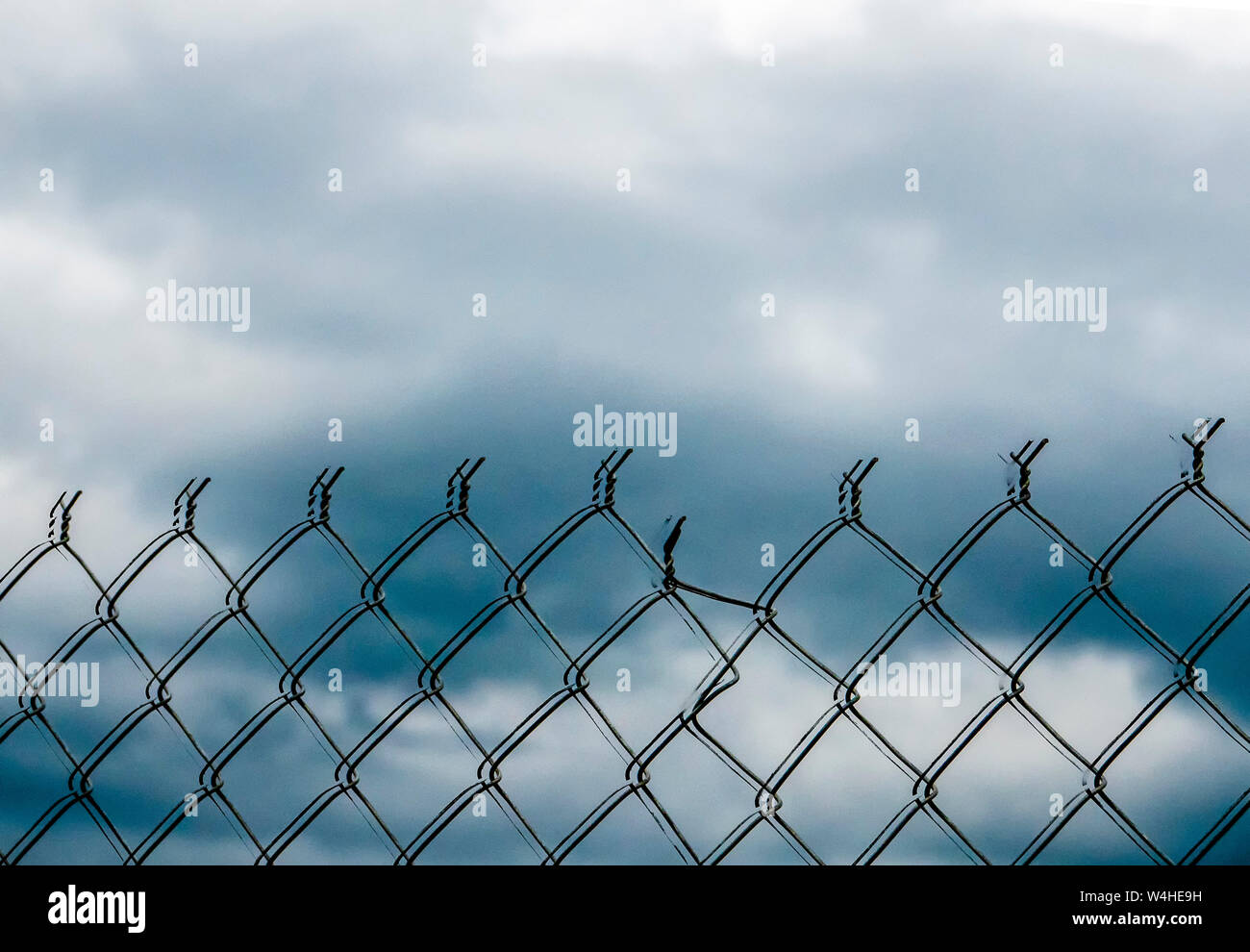 Sbarrato Foto Stock