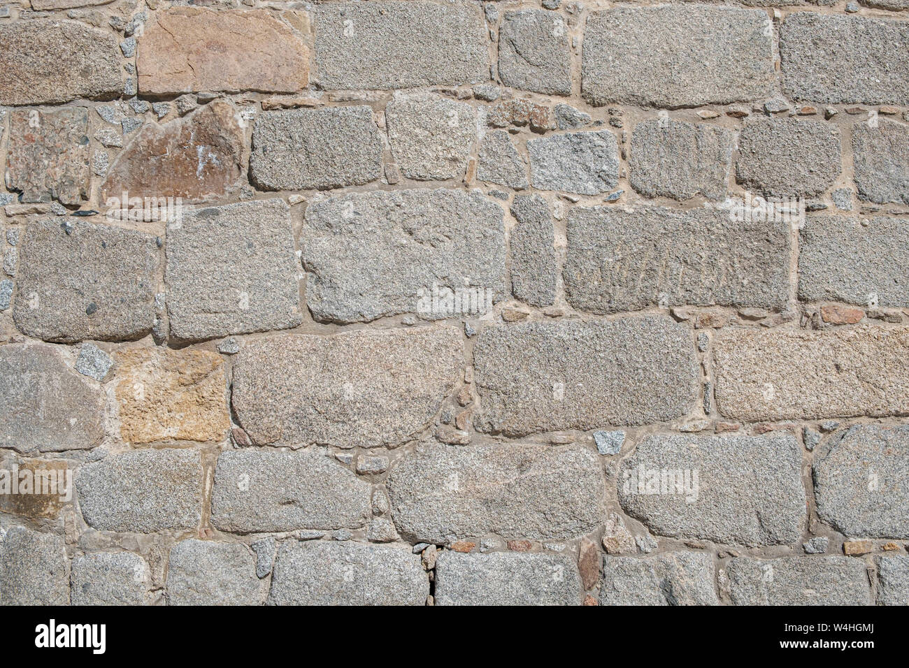 Risorse grafiche di granito grigio e il muro di cemento vicino fino Foto Stock