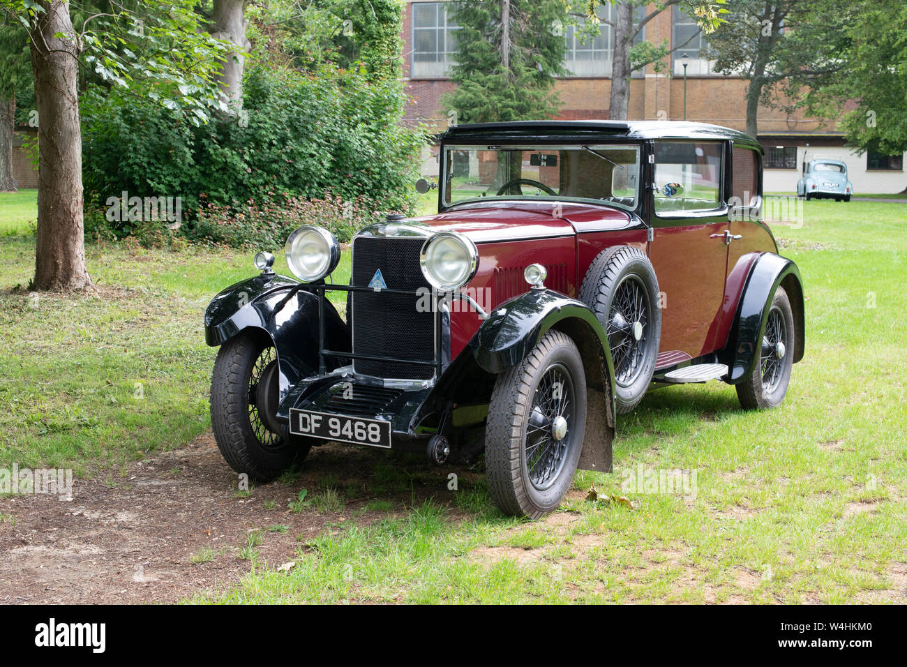 L'annata 1930 Sunbeam 20.9 FHC auto a Bicester Heritage Centre super evento scramble. Bicester, Oxfordshire, Inghilterra Foto Stock