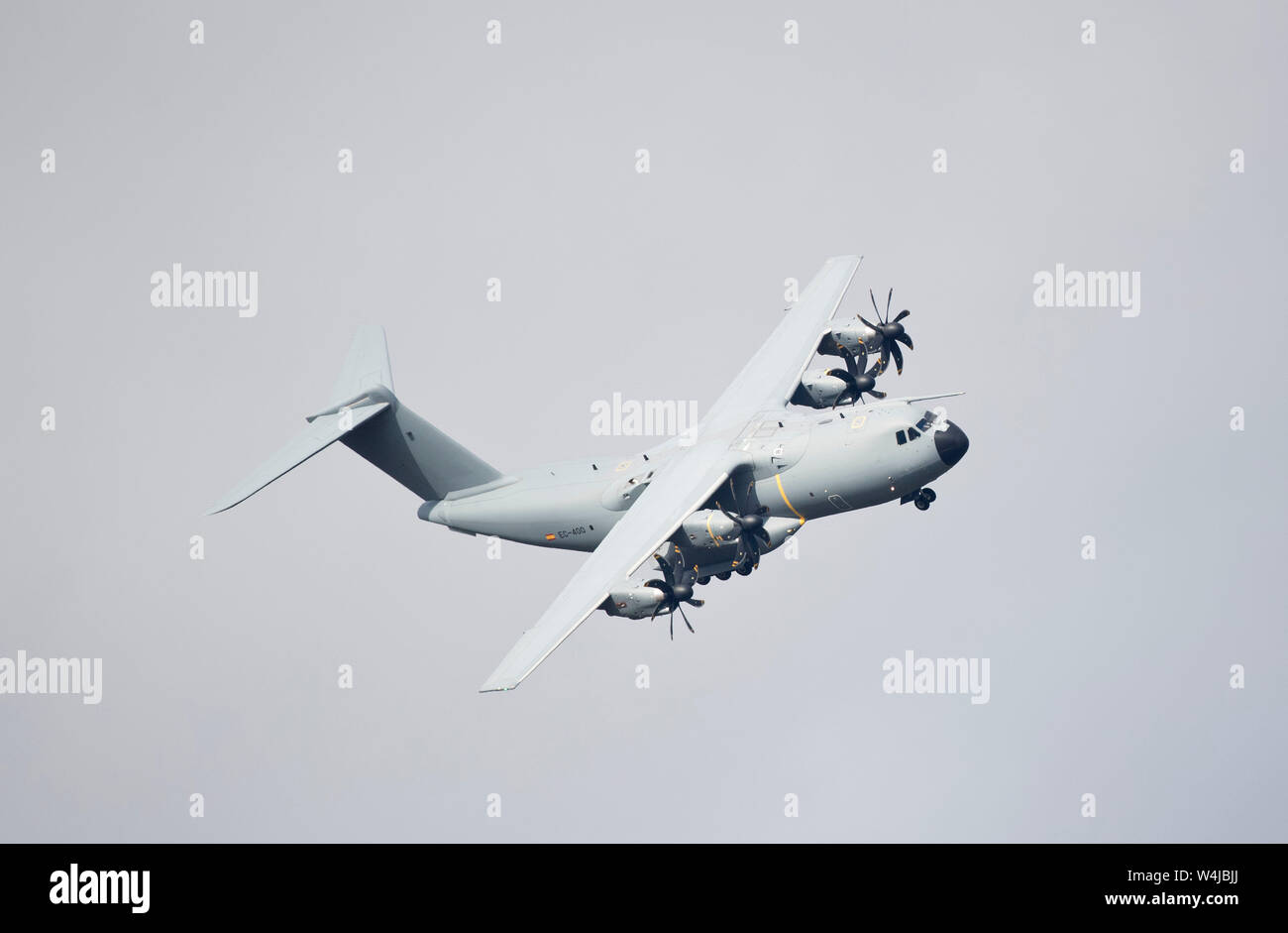 Airbus A400M visualizzazione al 2019 RIAT air show, Fairford, Gloucestershire, Regno Unito Foto Stock