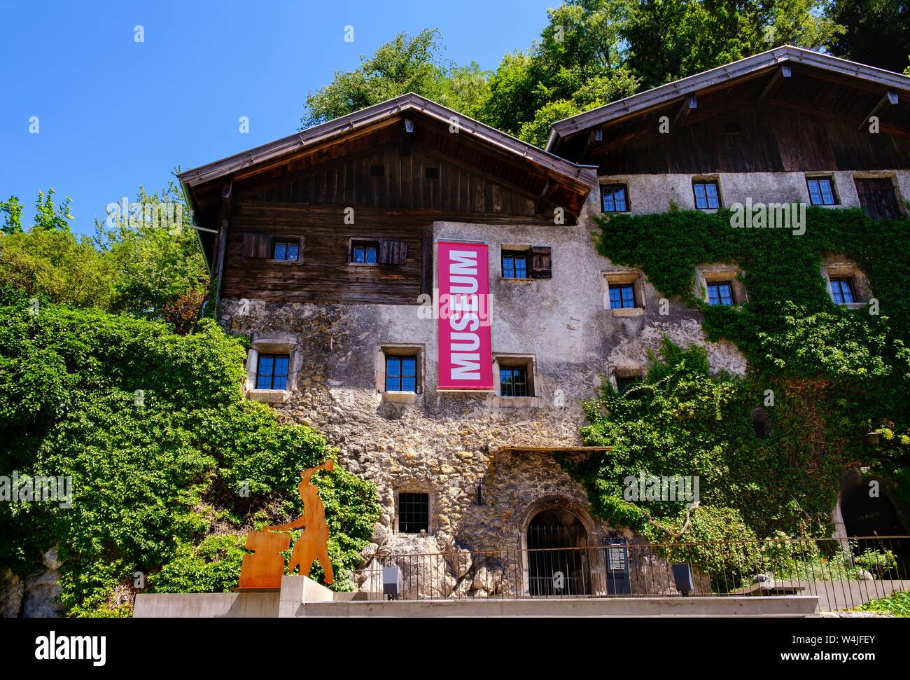 Museo di artigianalità, museo, chiodo case di forgiatura, Rattenberg, Inntal, Tirolo, Austria Foto Stock