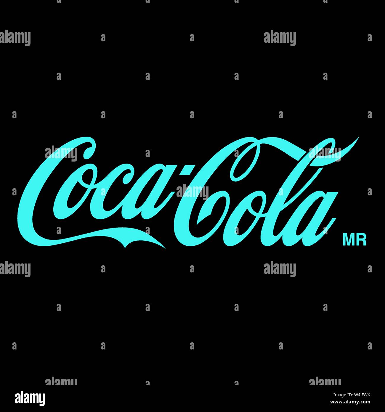 Il logo, Coca-Cola, marca di bevande, Germania Foto Stock