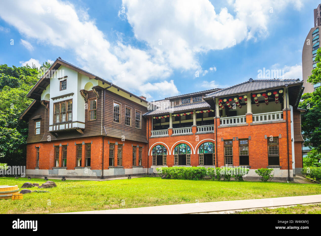 Beitou primavera calda Museum di Taipei, Taiwan Foto Stock