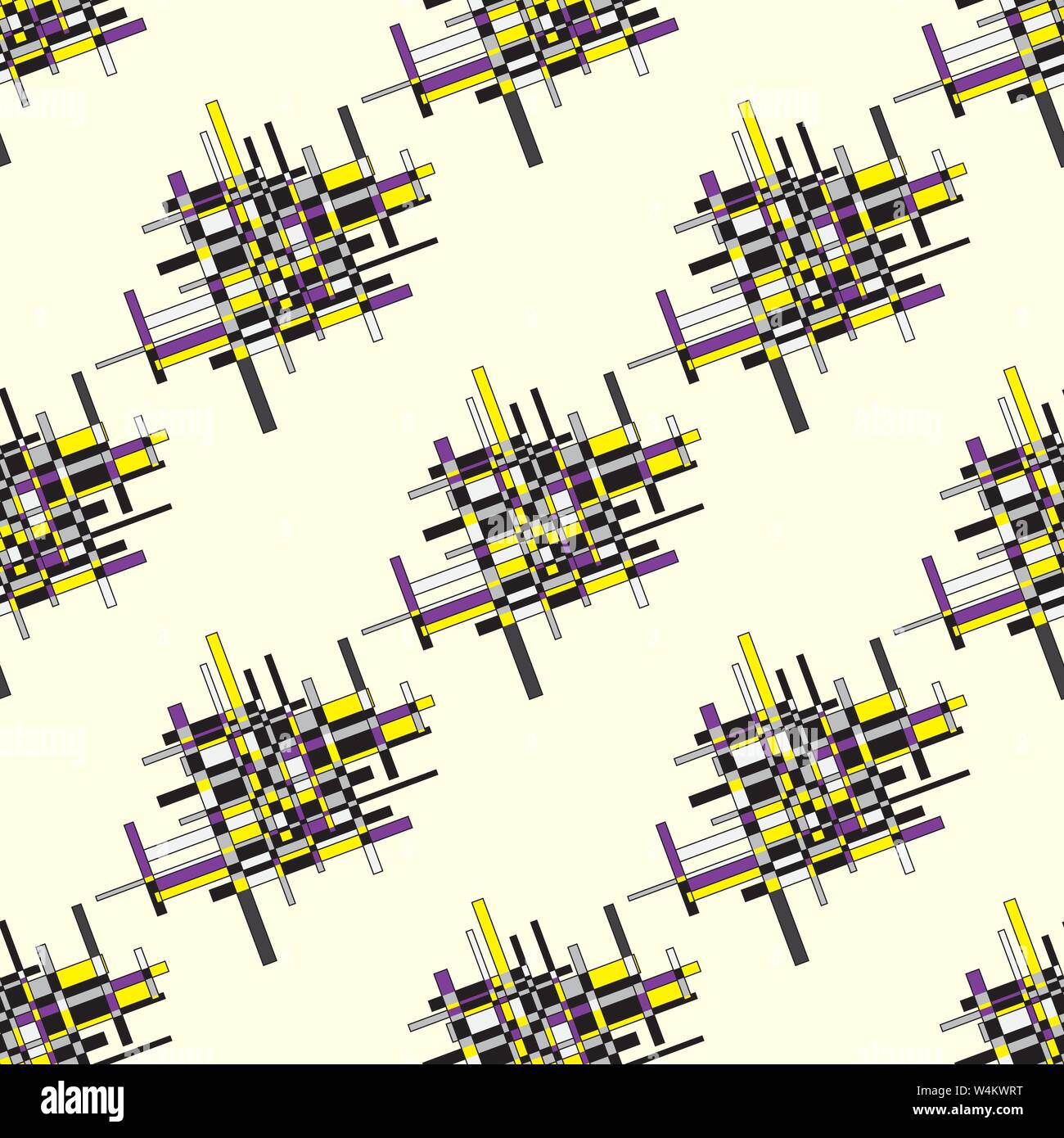 Poligoni colorati su uno sfondo luminoso perfetta configurazione vettore Illustrazione Vettoriale