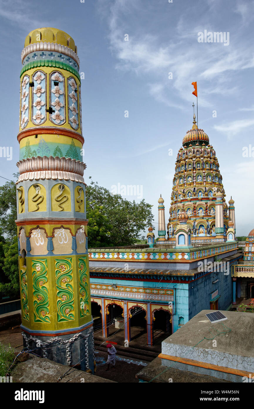 Torri di scuotimento del tempio Jagdamba Foto Stock