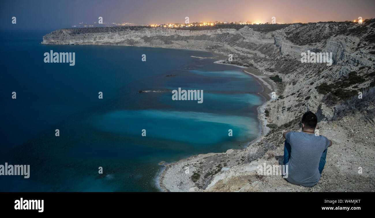 La calma prima della tempesta Foto Stock