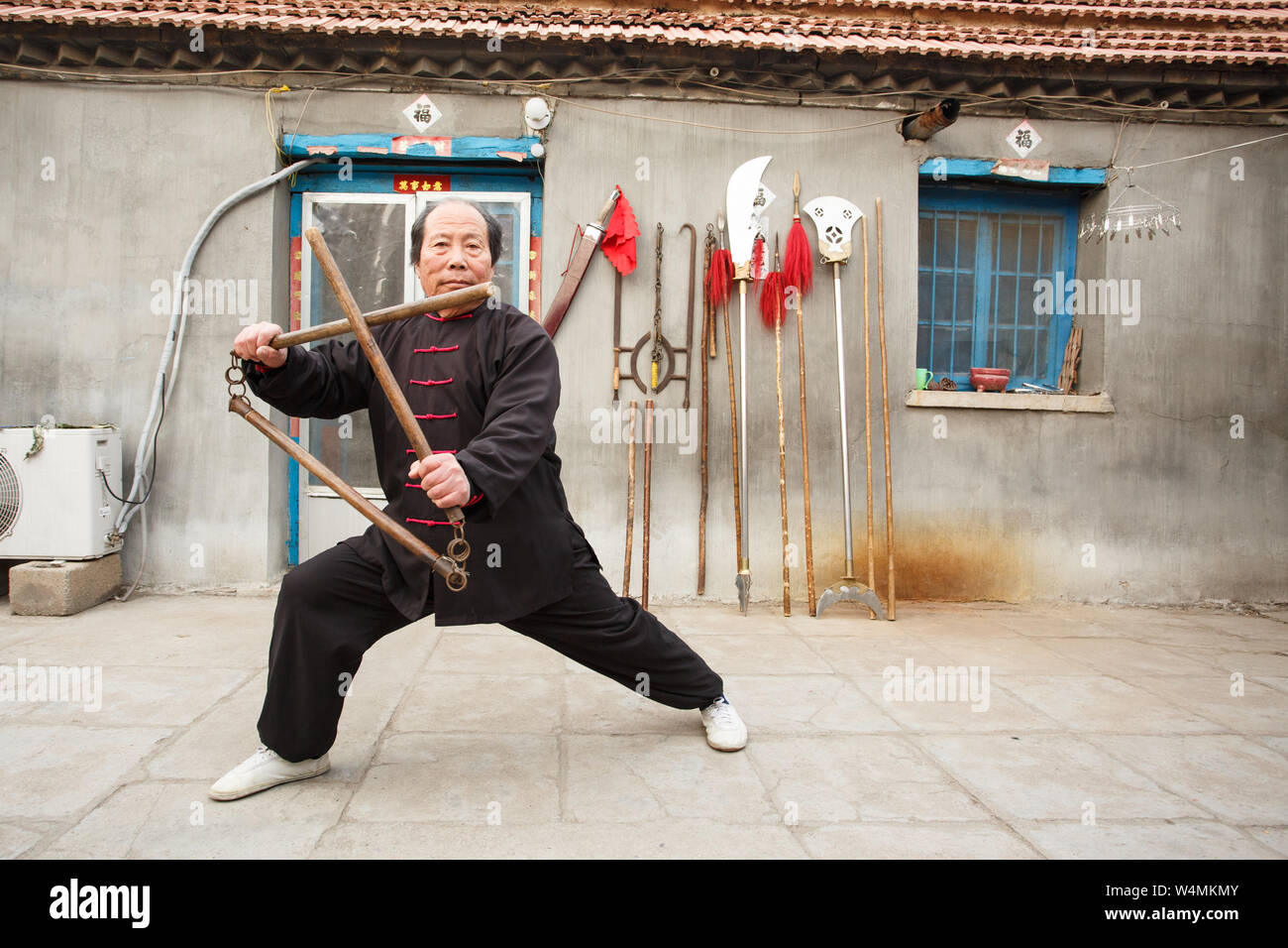 Controllare il punzone Foto Stock