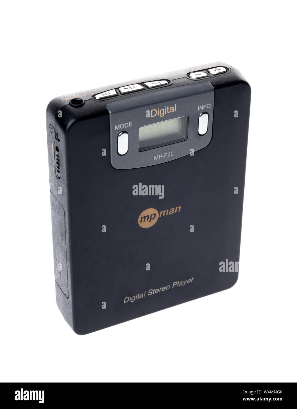 MPMan MP-F20 MP3 player " il mondo il primo lettore MP3 in tasca" prodotta dalla società sud coreana SaeHan Information Systems 1998 Foto Stock