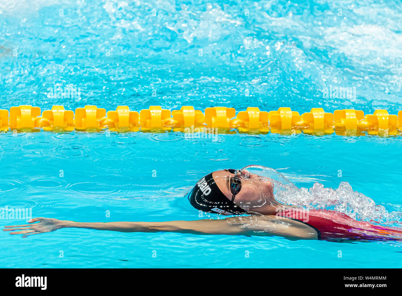 24 luglio 2019 Gwangju, Corea del Sud 18° Campionato Mondiale di Aquatica della FINA 24-07-2019: Zwemmen: WK 2019: Gwangju Panzieri Margherita ITA ITALIA Gwangju Corea del Sud 24/07/2019 misto di nuoto 4x100m Medley Relay 18° Campionato Mondiale di Aquatica della FINA Centro Acquatico Universitario di Nambu Foto Stock