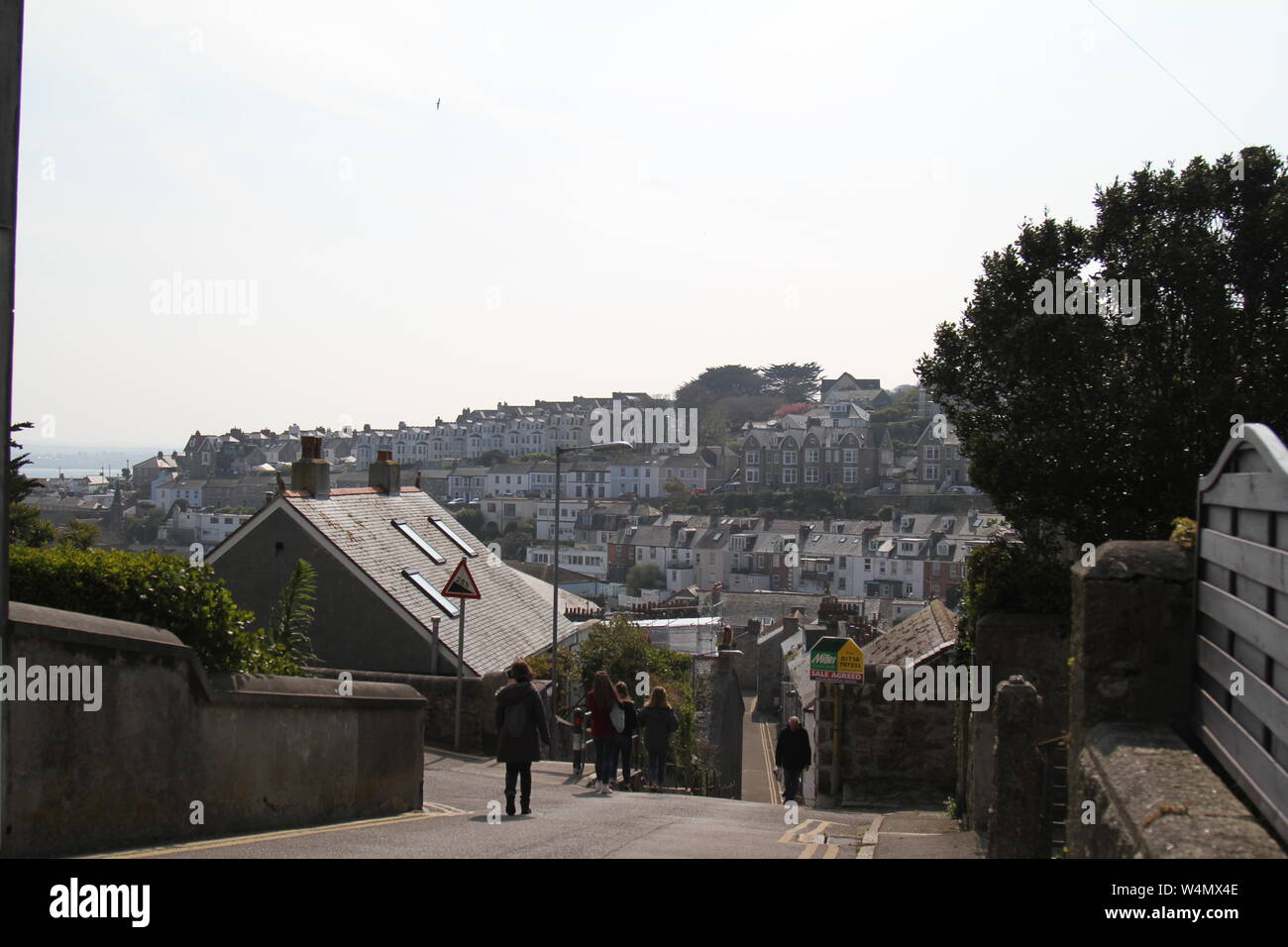 Pittoresco inglese Cornish cittadina sul mare. St Ives. Adottate nel maggio 2019. Foto Stock