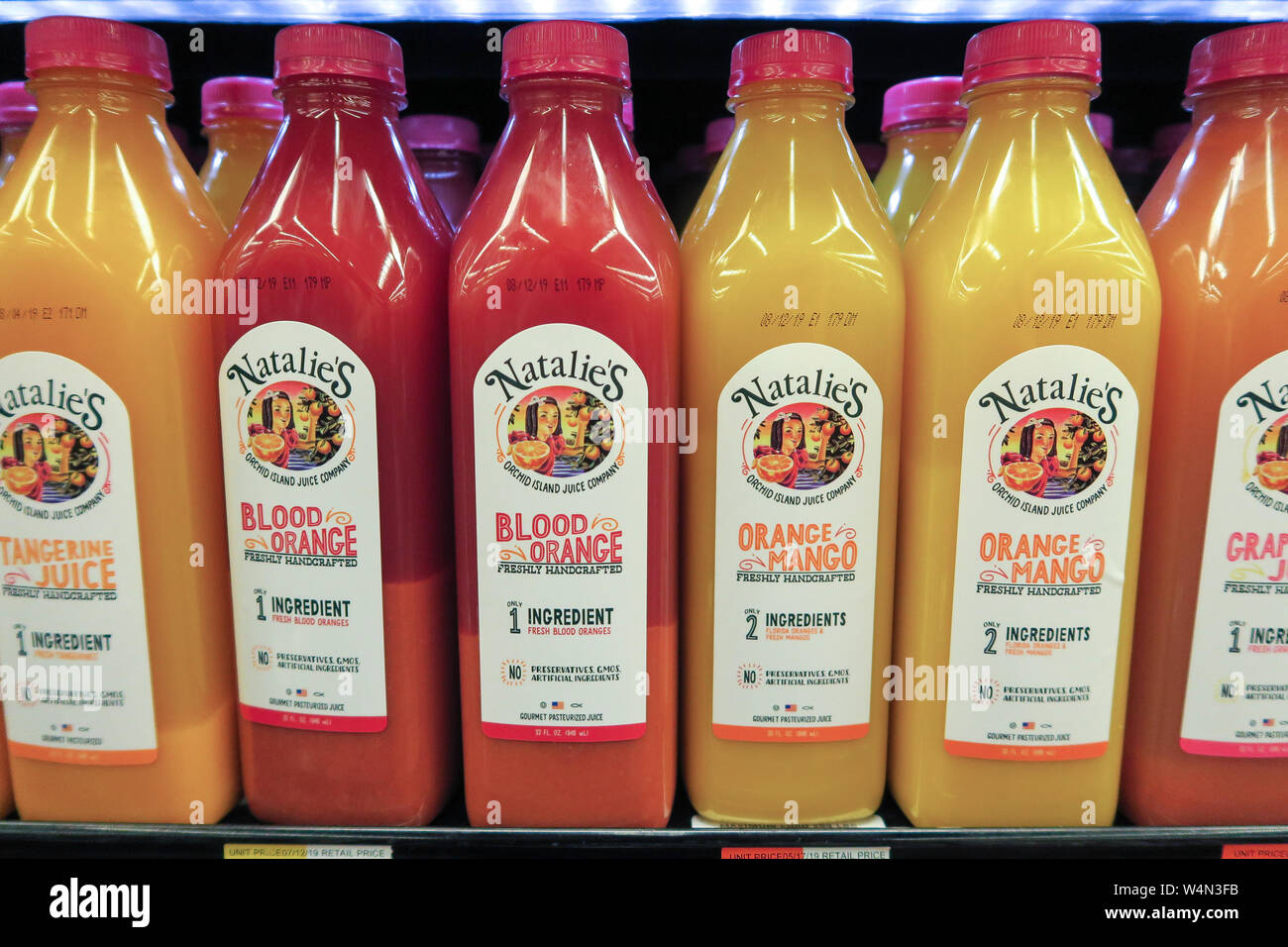 Fairway Super mercato, New York City, Stati Uniti d'America Foto Stock