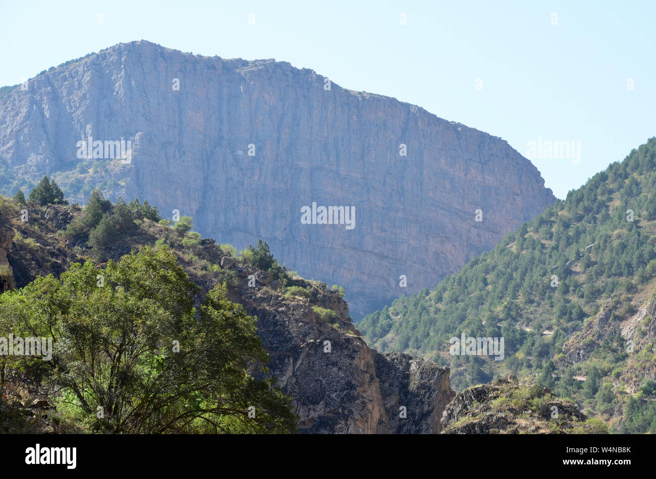 Zarmas Canyon nella provincia Qashqadarya, southeastern Uzbekistan Foto Stock