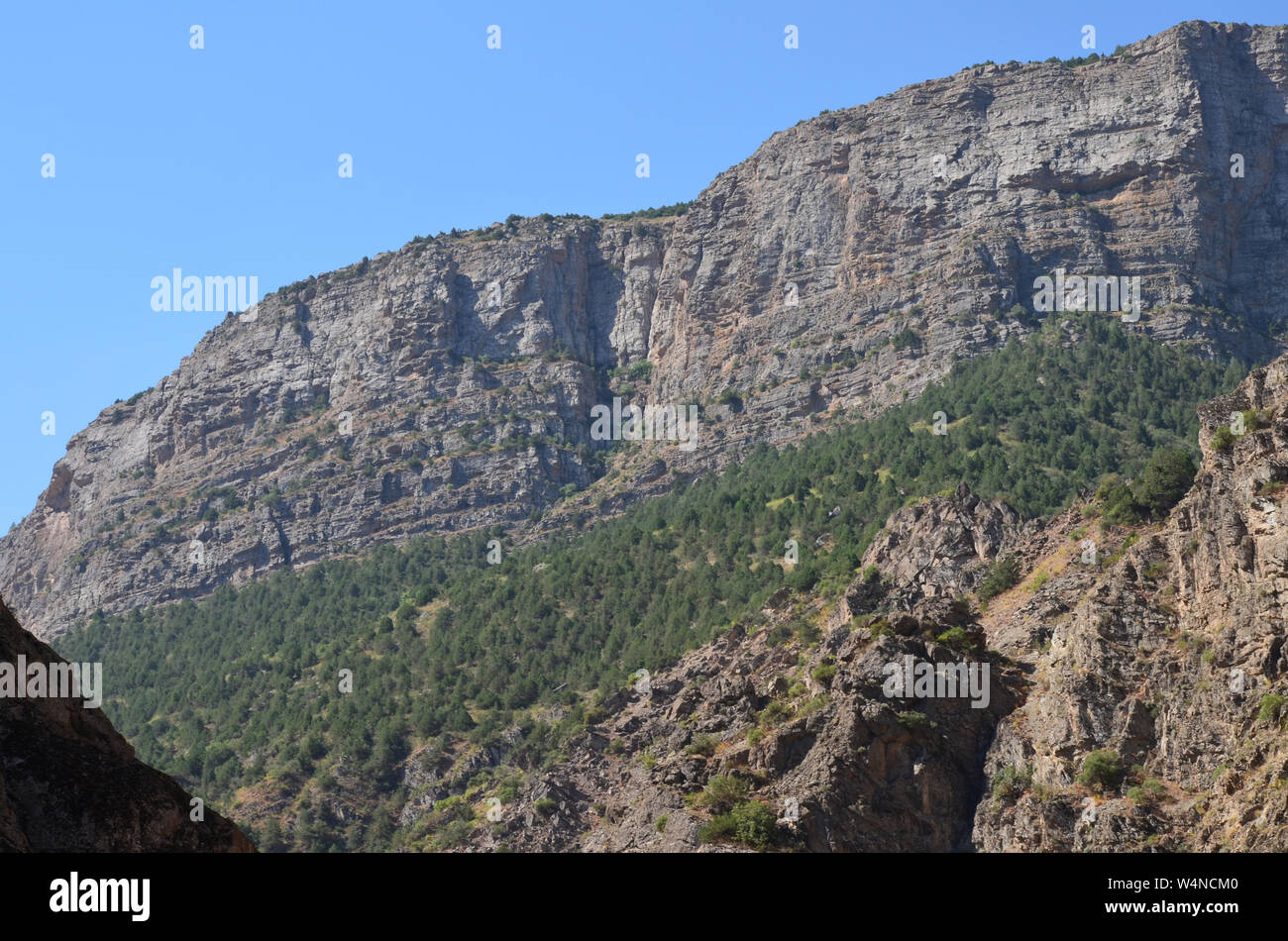 Zarmas Canyon nella provincia Qashqadarya, southeastern Uzbekistan Foto Stock