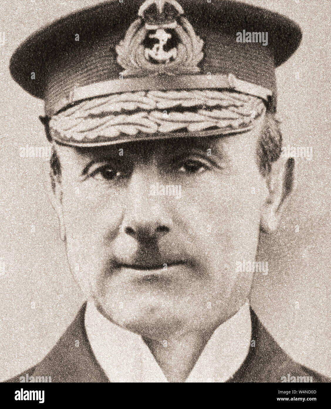 L'ammiraglio della flotta John Rushworth Jellicoe, primo Earl Jellicoe, 1859 - 1935. Royal Navy officer. Dalla rievocazione del secolo, pubblicato nel 1934. Foto Stock