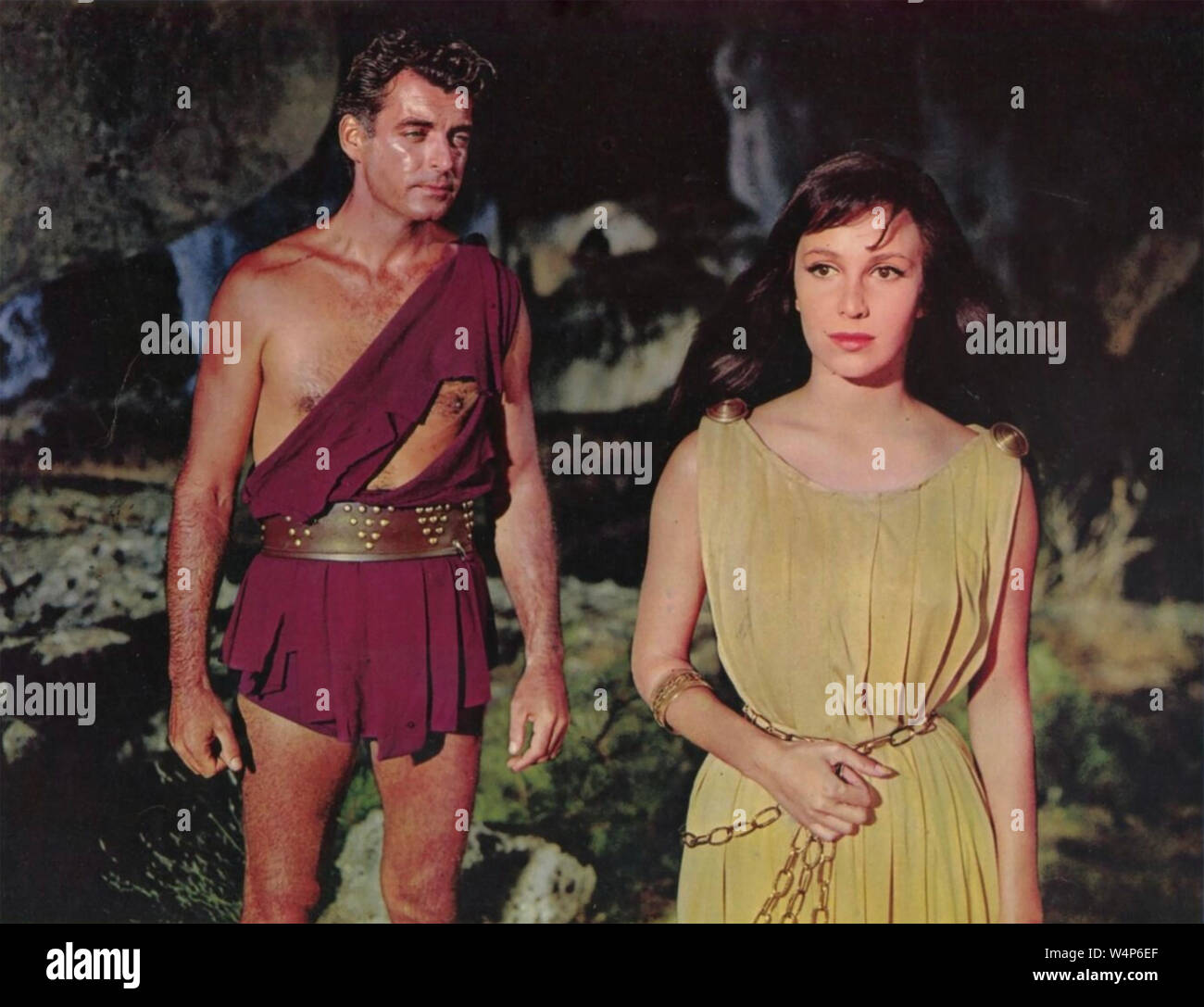 Il Colosso di Rodi 1961 P.A.C. Film con Lea Massari e Rory Calhoun Foto Stock