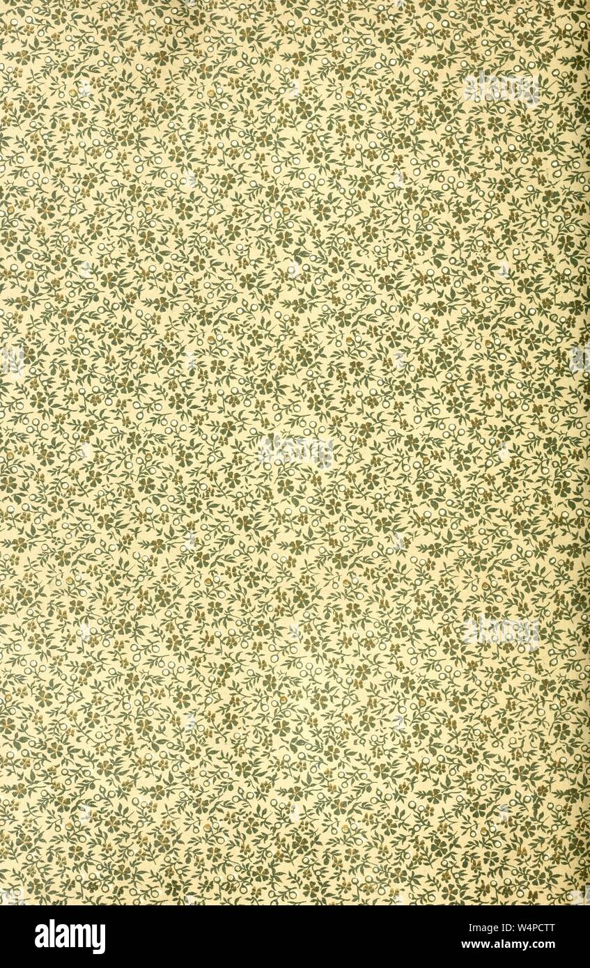 All'interno della copertina del libro 'Ridpath della storia universale" di John Clark Ridpath, 1897. La cortesia Internet Archive. () Foto Stock