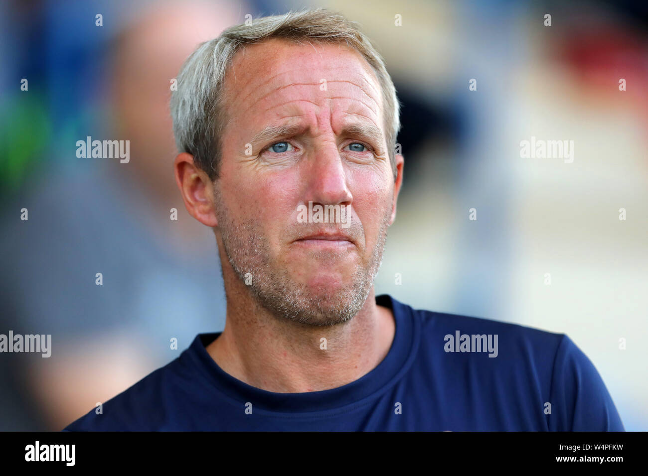 Manager di Charlton Athletic, Lee Bowyer - Colchester Regno v Charlton Athletic, Pre-Season Friendly, JobServe Comunità Stadium, Colchester - 23 Luglio 2019 Foto Stock