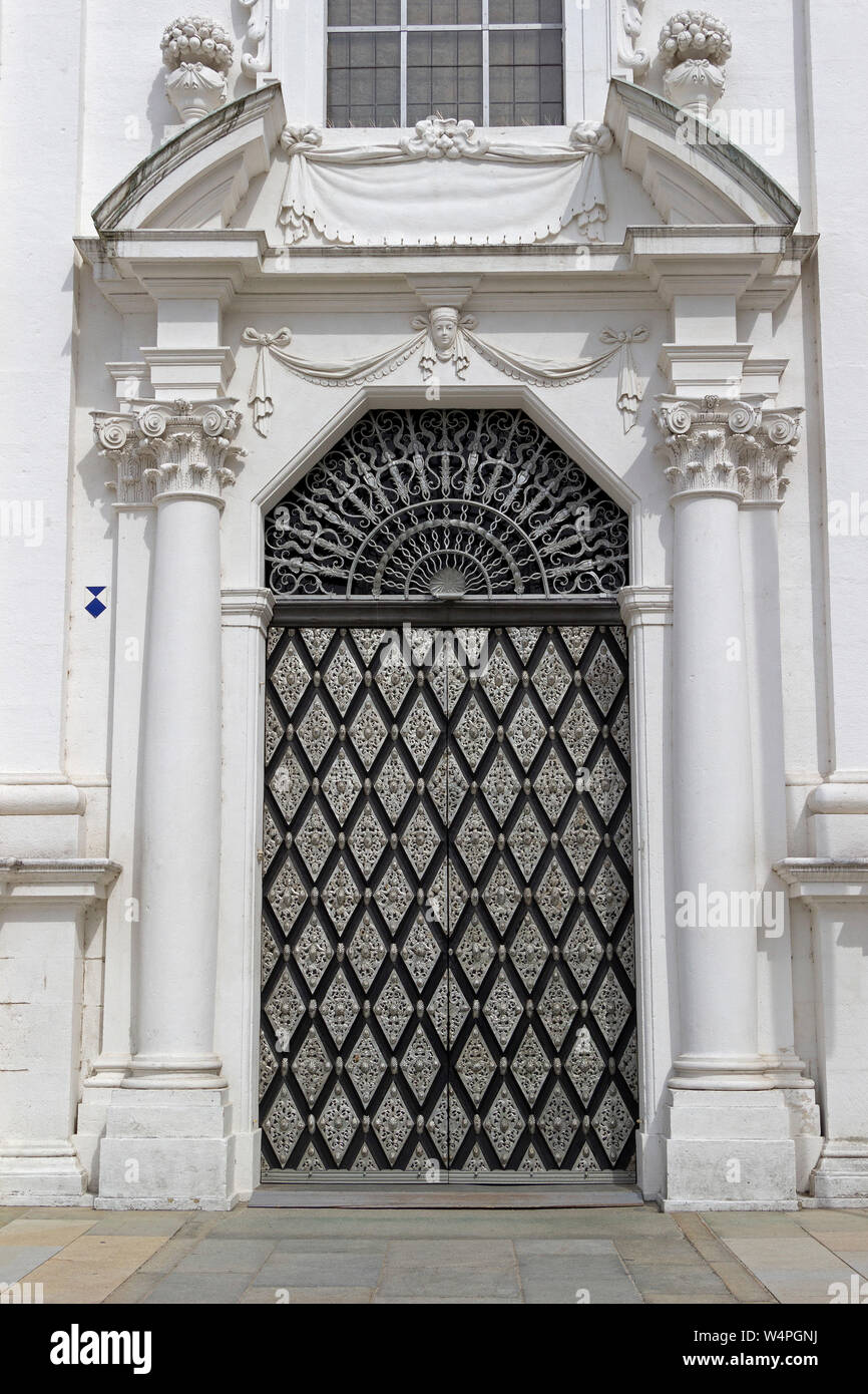 Sportello, città vecchia, Passau, Bassa Baviera, Germania Foto Stock