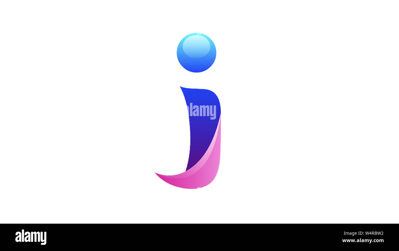 Logo design forma icona arte Foto Stock