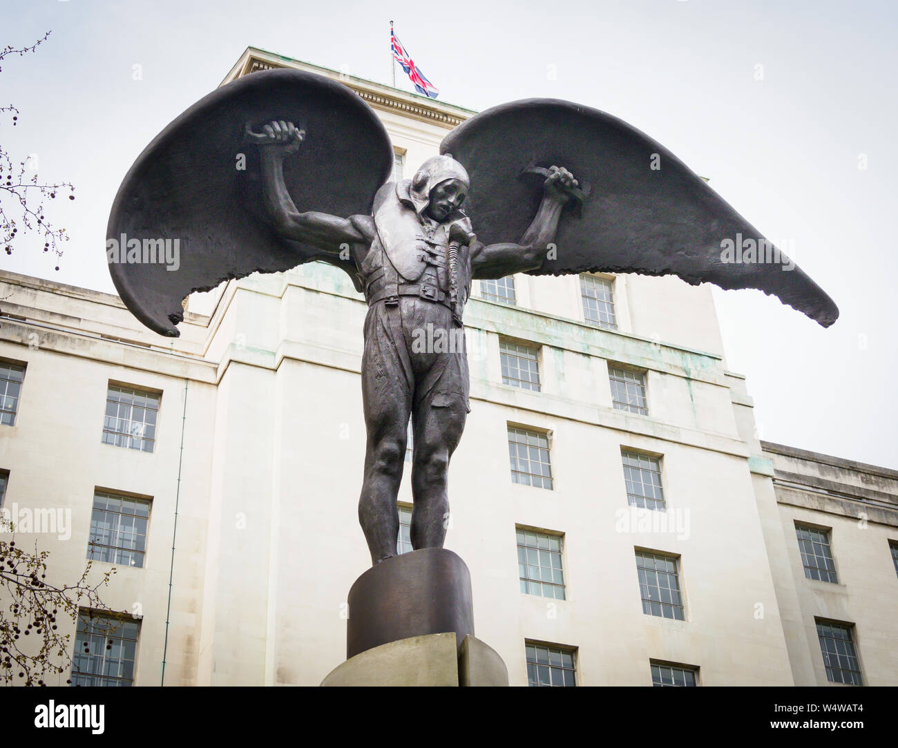 Fleet Air Arm Memorial (Daedalus), un memoriale di guerra per commemorare il servizio del Royal Naval Air Service e Fleet Air Arm Foto Stock