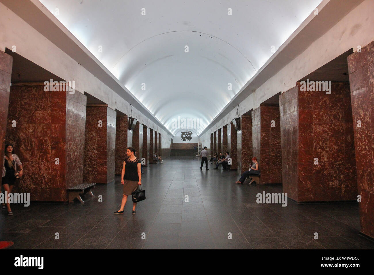 Considerata la quarta città della ex Unione Sovietica, Tbilisi risveglia come la grande metropoli del Caucaso dopo più di un decennio di stagnazione Foto Stock