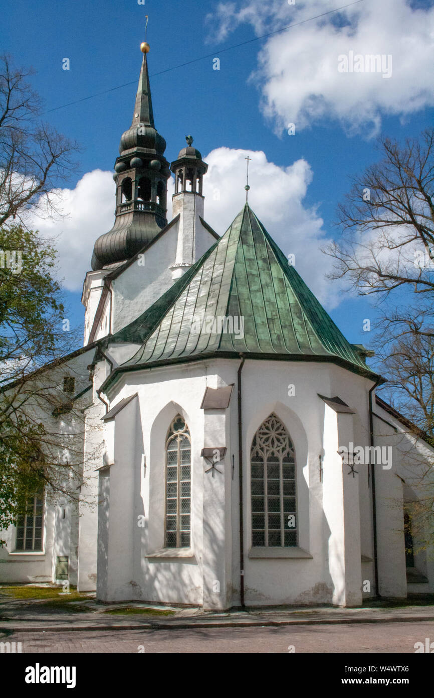 Saint Nicholas, medievale medievale ex chiesa nella città vecchia di Tallinn, Estonia, Baltico, Europa Foto Stock