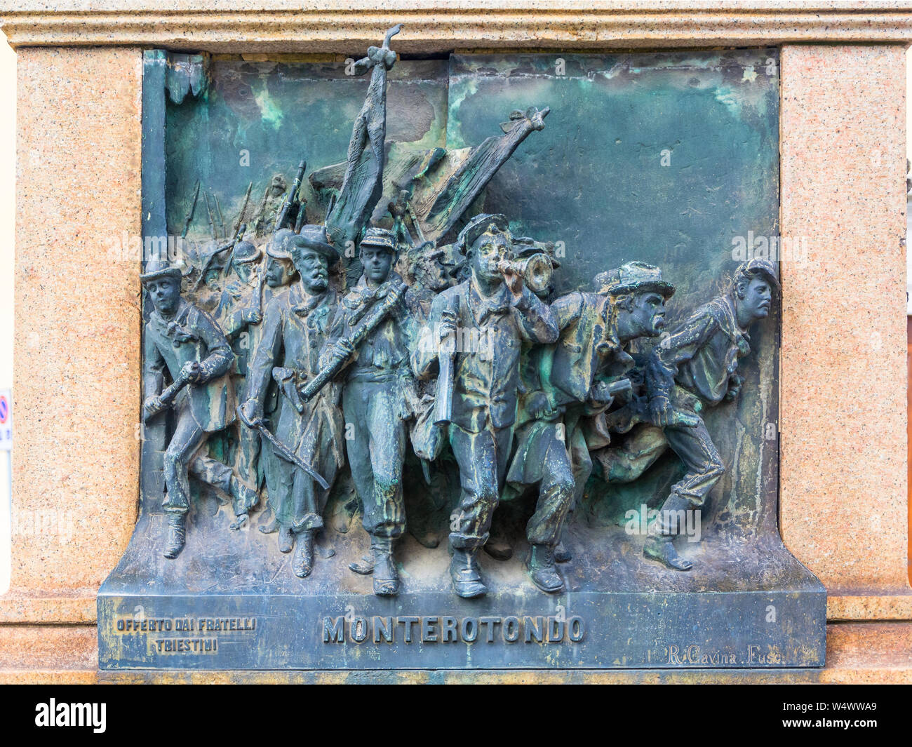 Monumento ai caduti di mentana immagini e fotografie stock ad alta ...