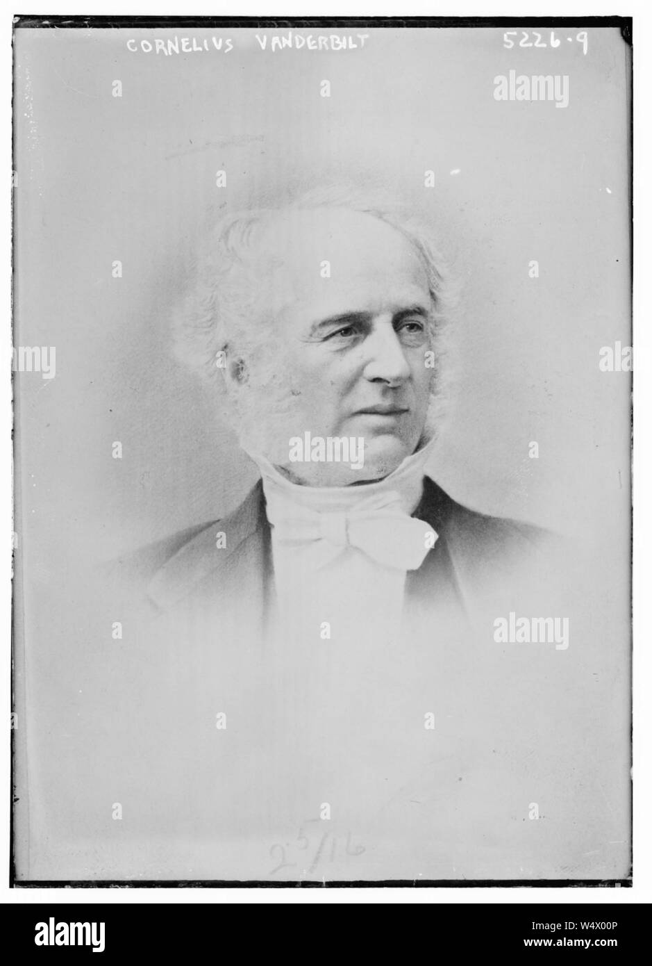 Cornelius Vanderbilt Foto Stock