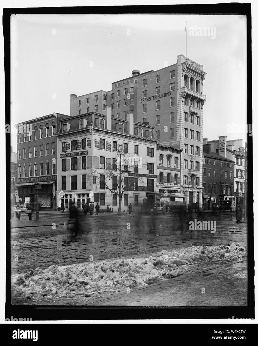 Angolo 7 e F SAN, N.W., Washington D.C. Foto Stock