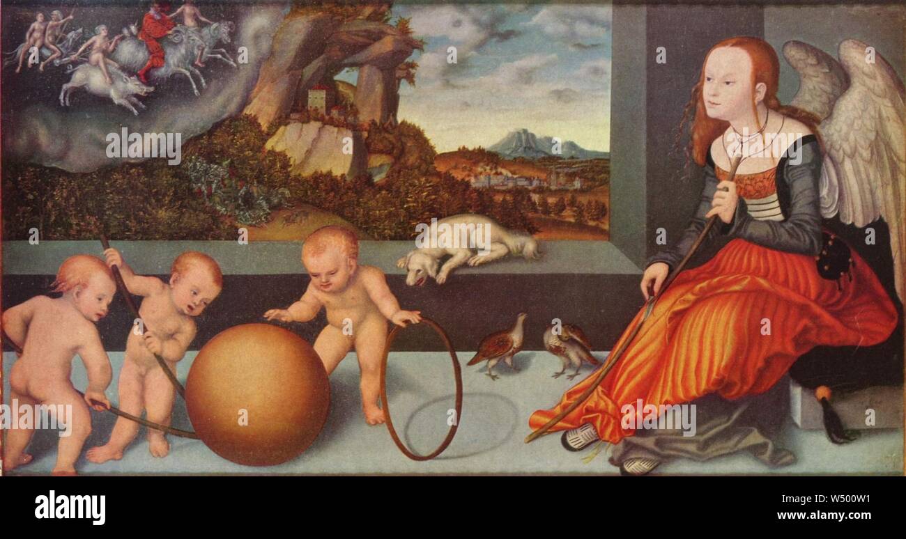 Lucas Cranach d. Ä. 034. Foto Stock