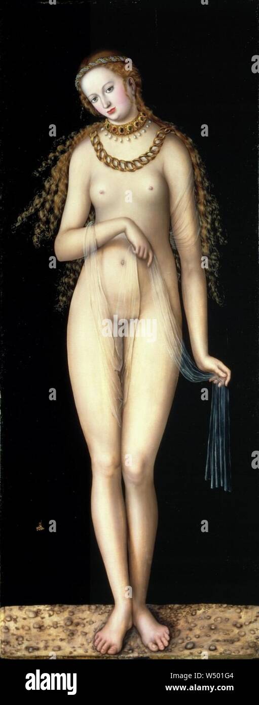 Lucas Cranach d.Ä. - Venere ( Foto Stock