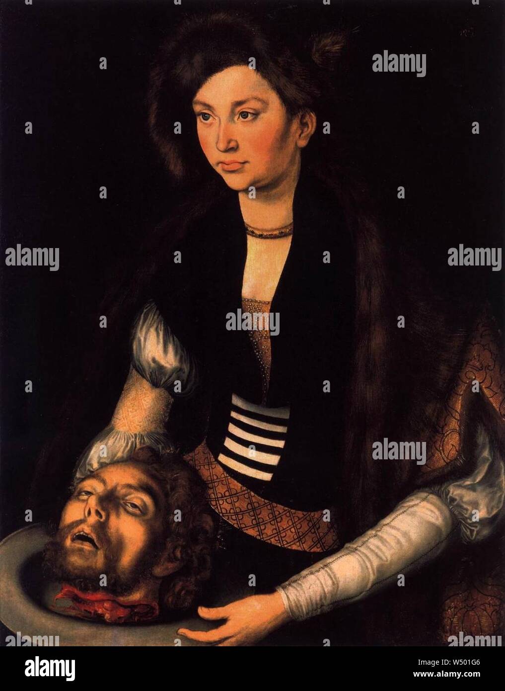 Lucas Cranach d.Ä. - Salome Foto Stock