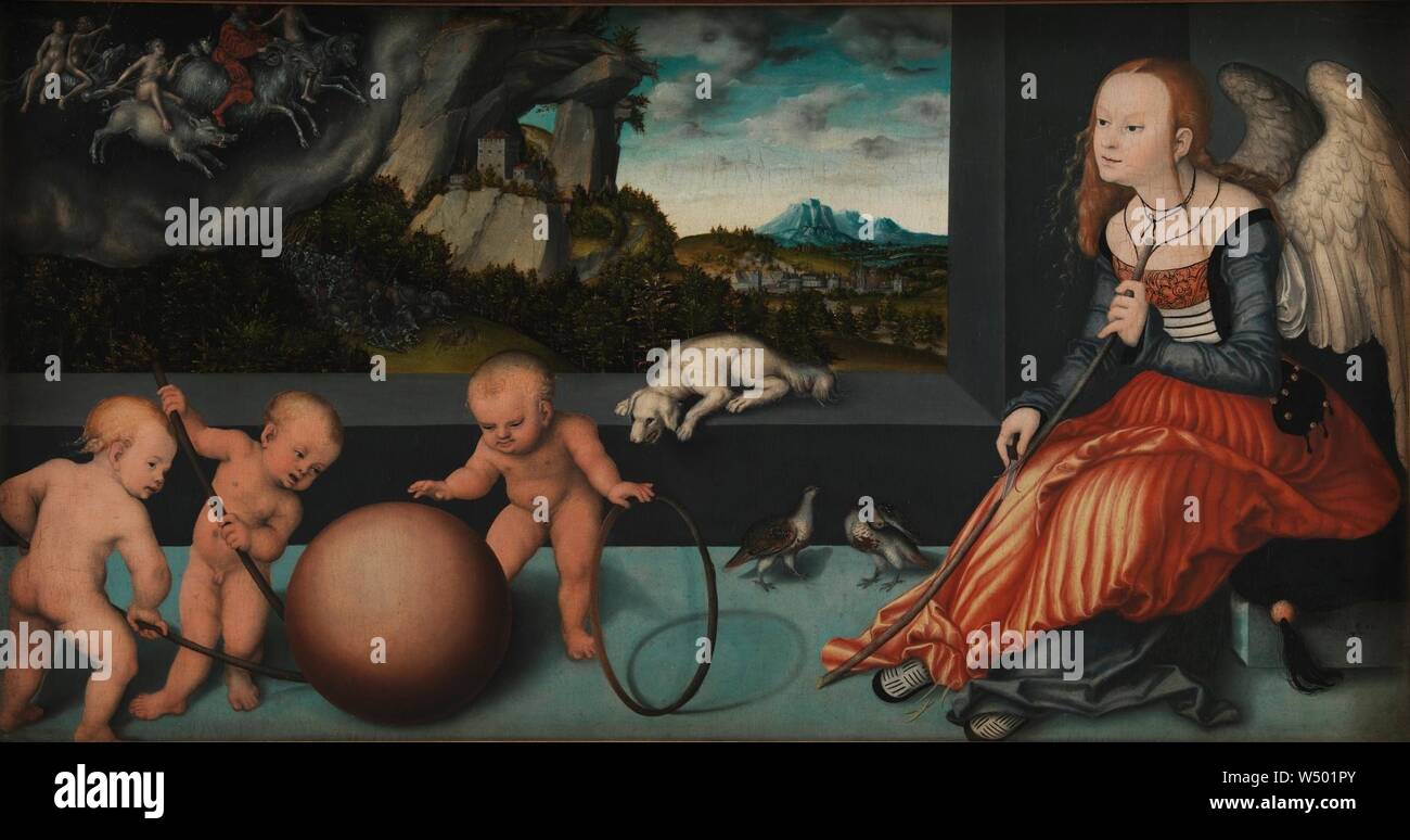 Lucas Cranach il Vecchio - malinconia - Foto Stock
