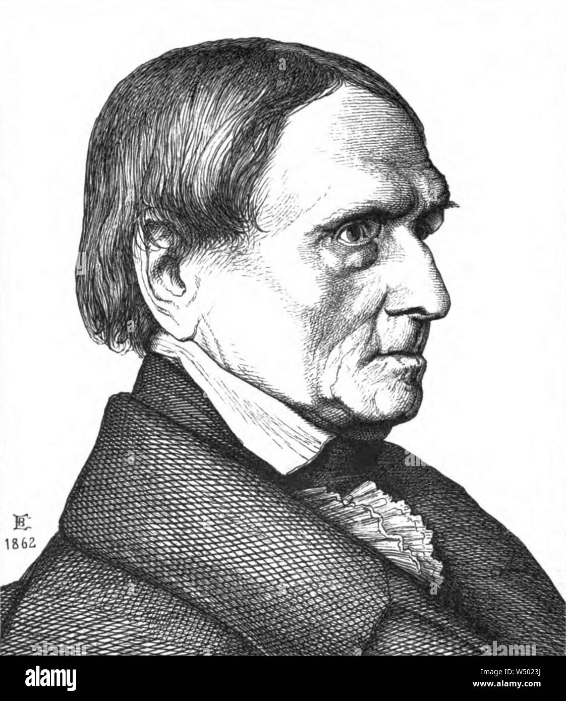 Peter von Cornelius (1862). Foto Stock