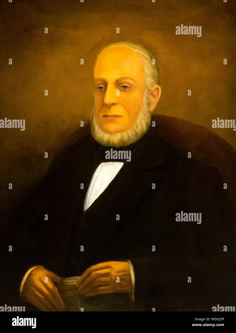 RI Governatore William Cozzens ritratto. Foto Stock